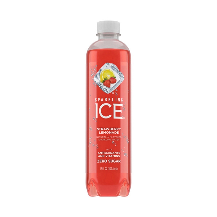 Sparkling Ice Strawberry Lemonade 17 Oz